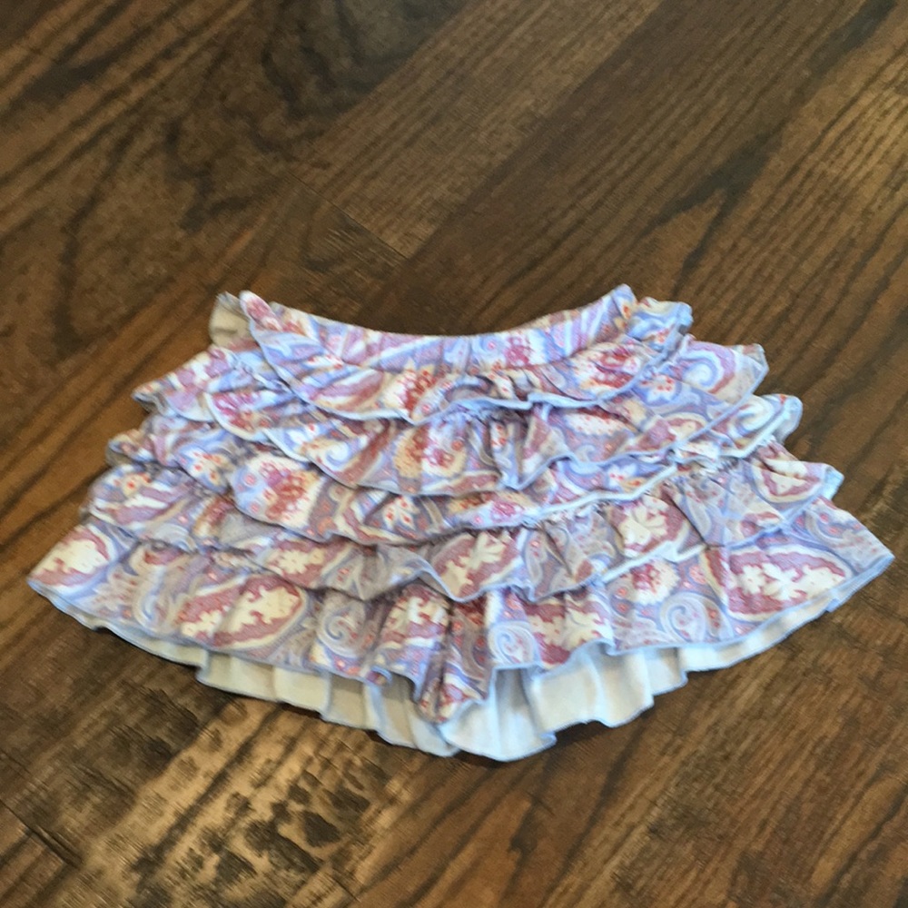 E-land kids ruffled skirt girl size 5